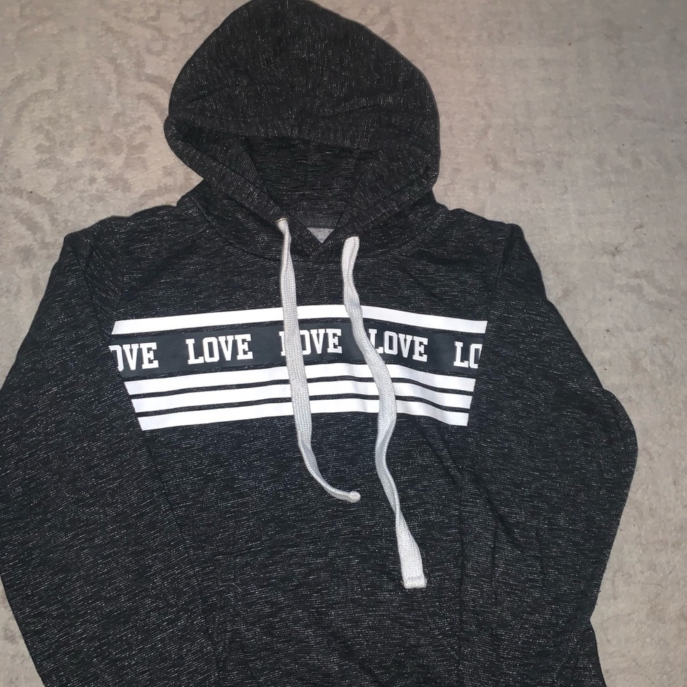 Black hoodie